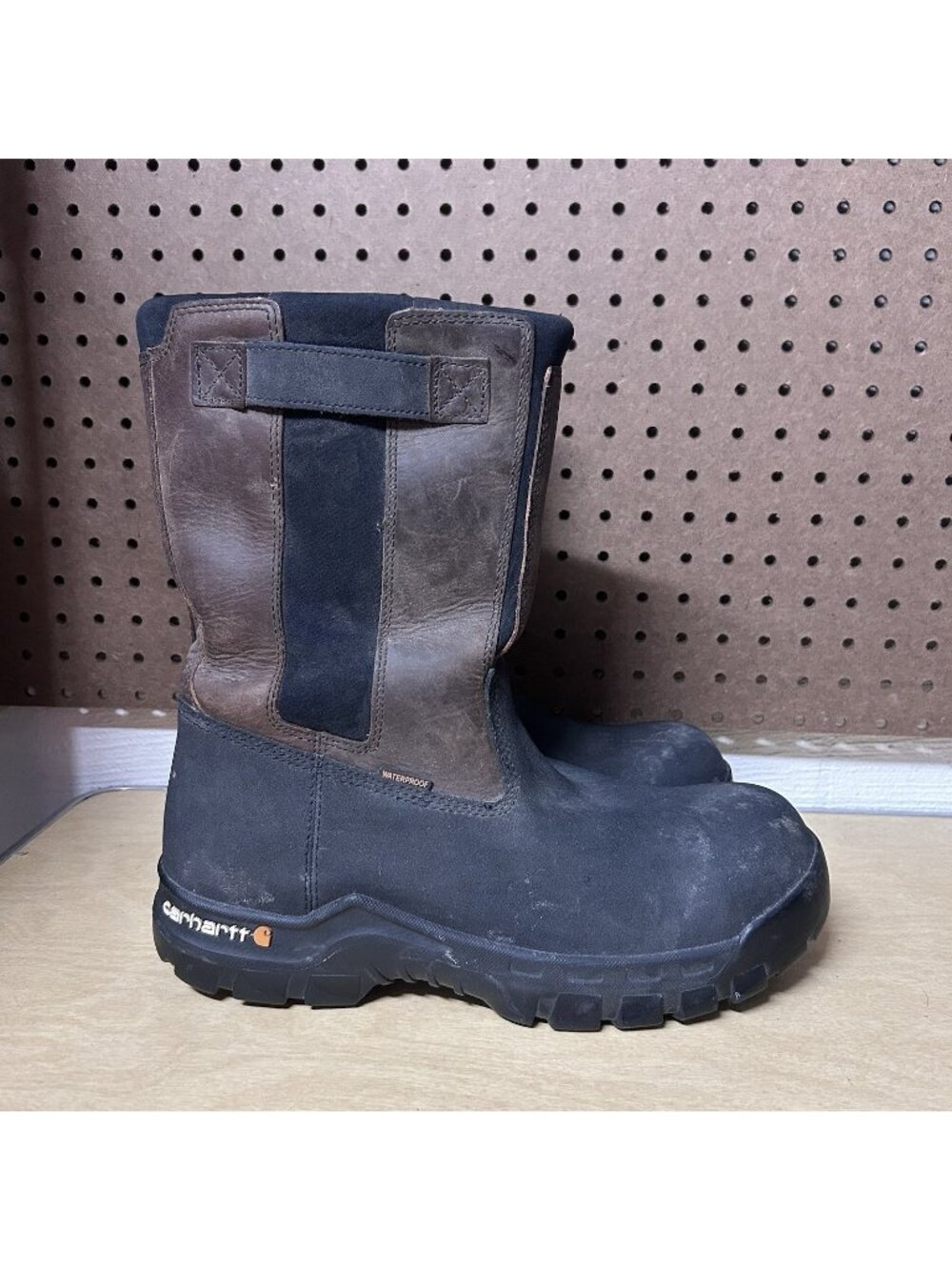 Carhartt Rugged Flex Wellington Pull-On Men's Size 11 Composite Toe Boots